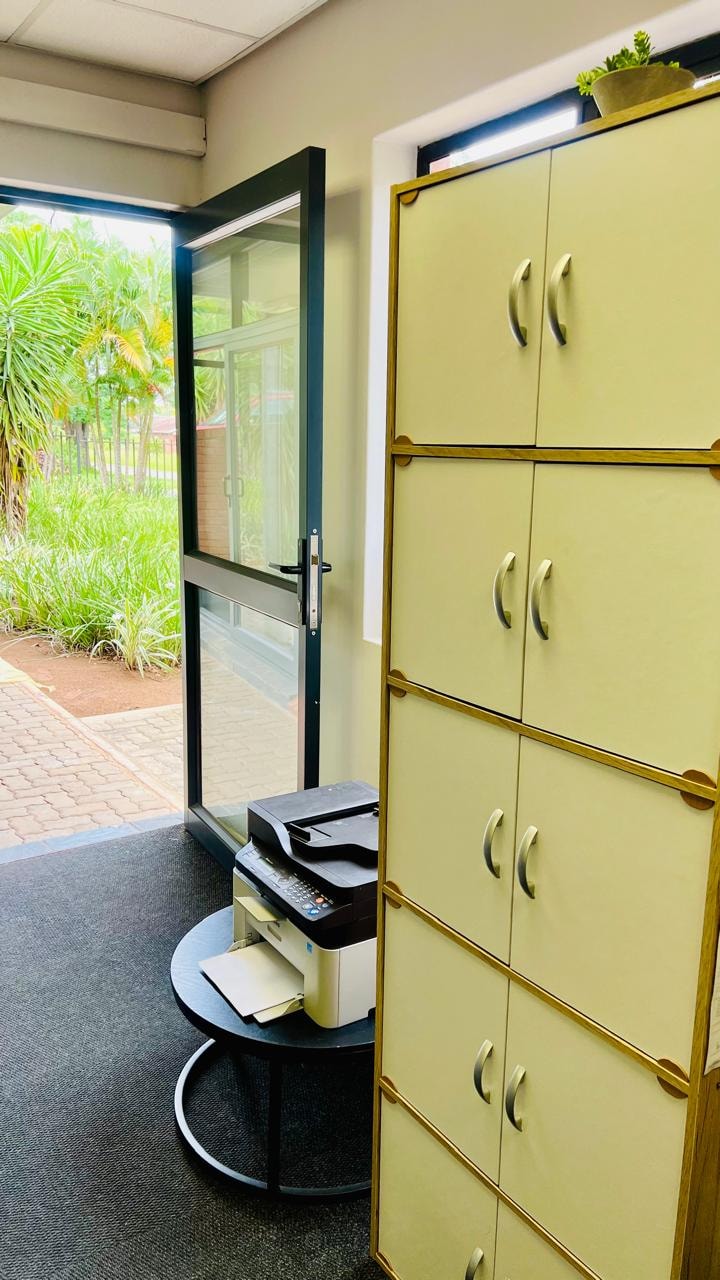 Nondumiso Nkabinde & Associates office — entrance and filing cabinets